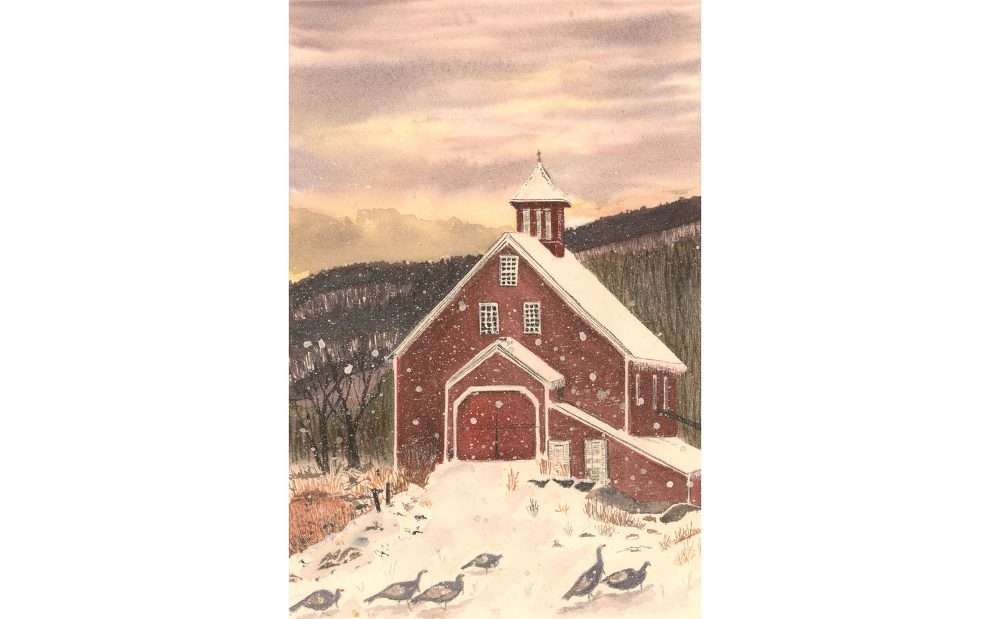 Foraging in the Snow