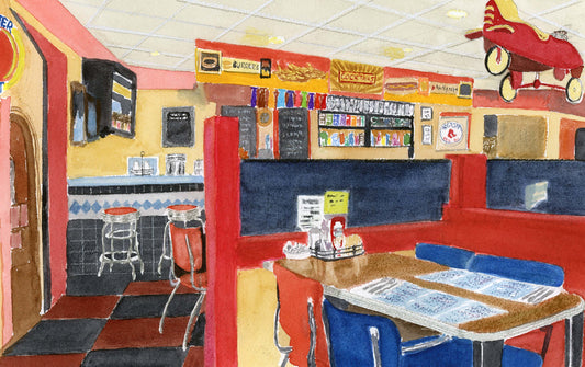 Inside Tilt'n Diner