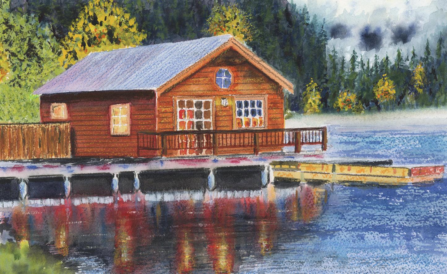 Summer Morning at the Lake